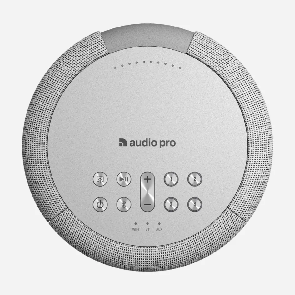 AUDIO PRO 155297 - Audio Pro A10 WLAN-Lautsprecher Hellgrau AUDIO PRO 155297 - Audio Pro A10 WLAN-Lautsprecher Hellgrau