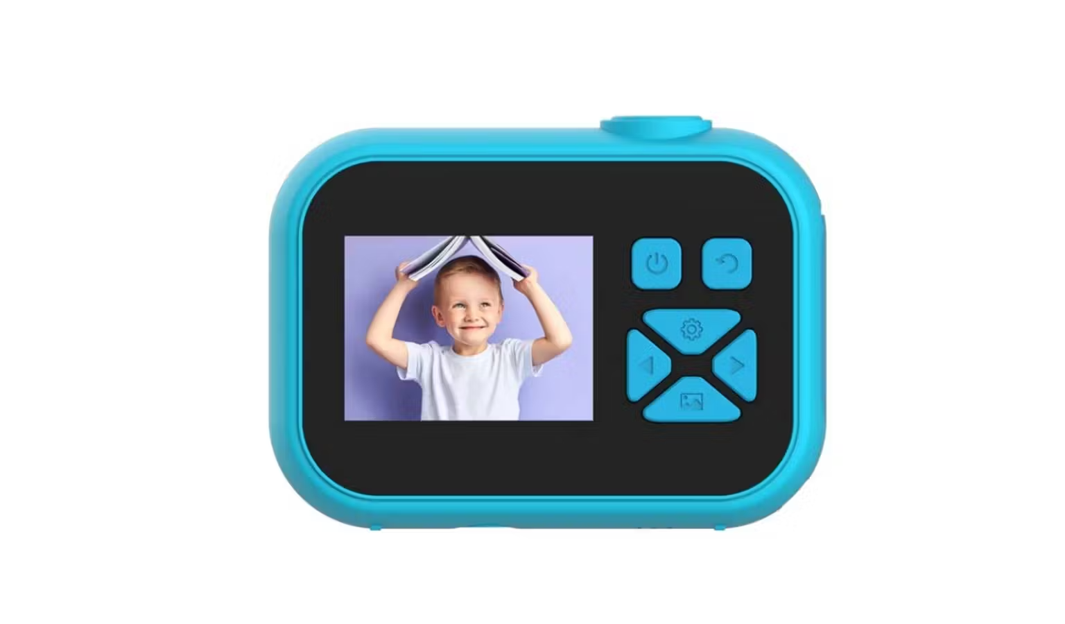 MYFIRST FC2004SABE01 - myFirst Camera 10 – Kinderfreundliche Digitalkamera in Blau