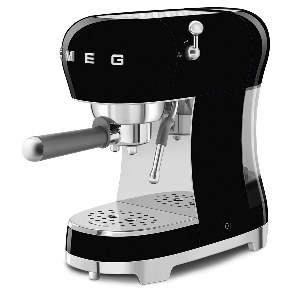 SMEG ECF02BLEU - Espresso-Kaffeemaschine ECF02BLEU Schwarz