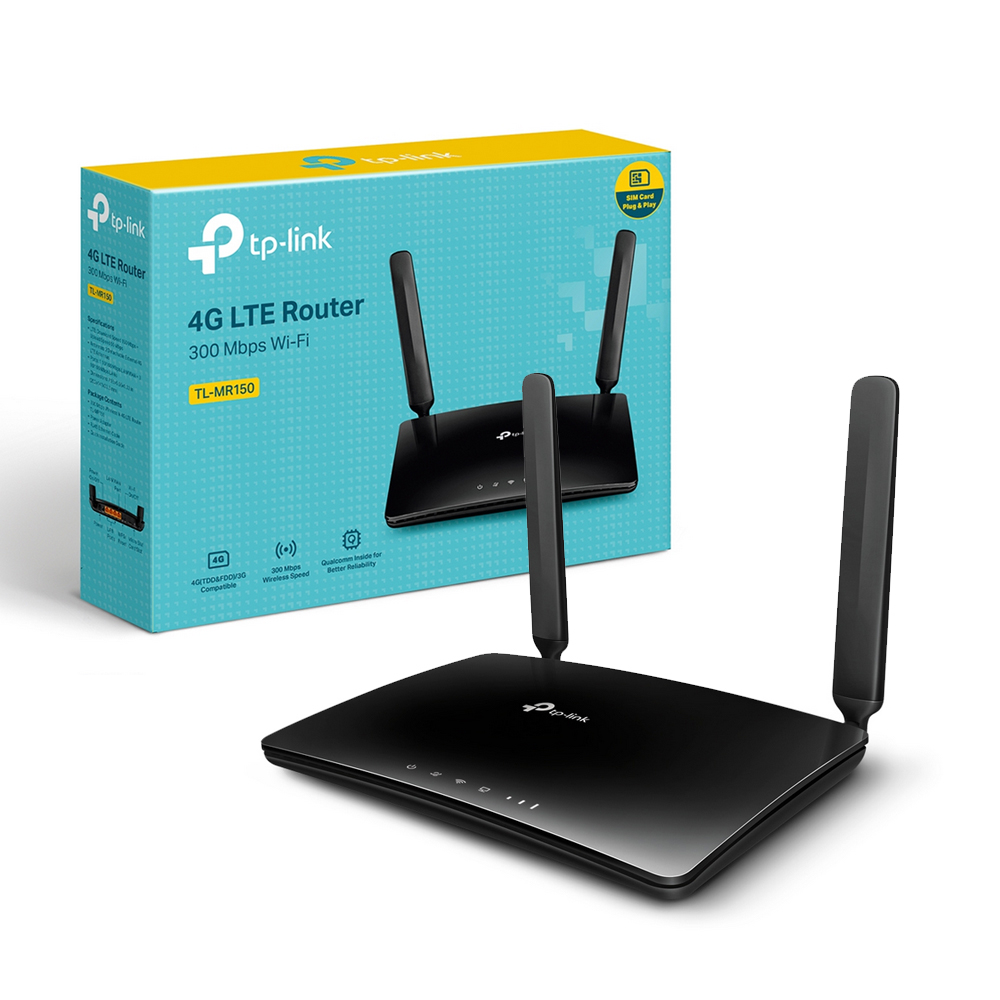 TP-LINK TLMR150 - Wireless Router 4G LTE N300