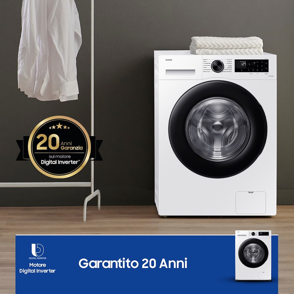 SAMSUNG WW90CGC04DAEET - Lavatrice 9 Kg WiFi Vapore