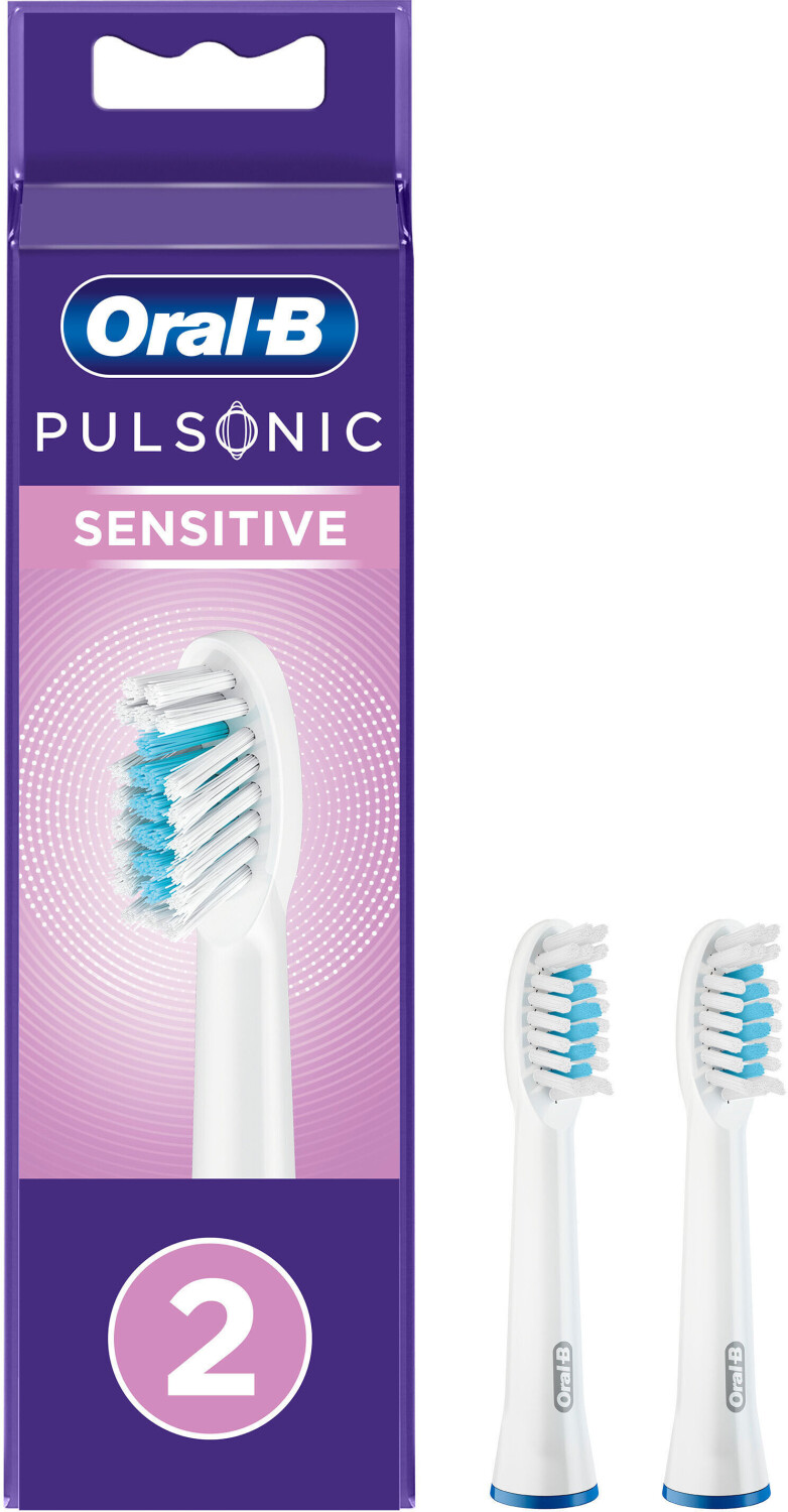 ORAL-B AA34536 - Oral-B Pulsonic Sensitive Ersatzbürsten 2er-Pack