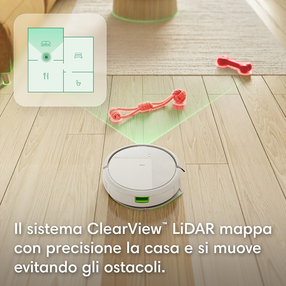 IROBOT ROOMBA 115 - Robot Aspirapolvere e Lavapavimenti