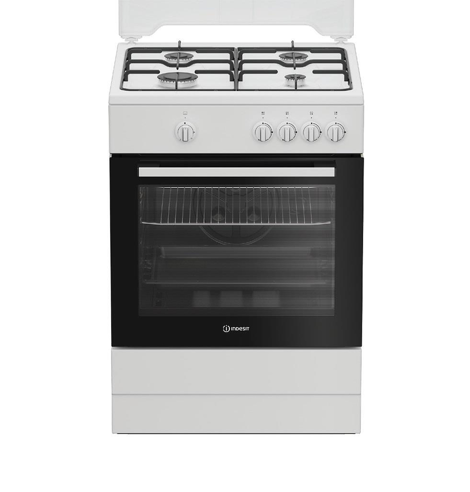 INDESIT I6GGKMW - Küche 60CM 4F Gas Valv.Sicherheit Weiß
