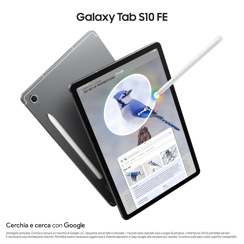 SAMSUNG SMX520NZAREUE - Galaxy Tab S10 FE 128GB WIFI
