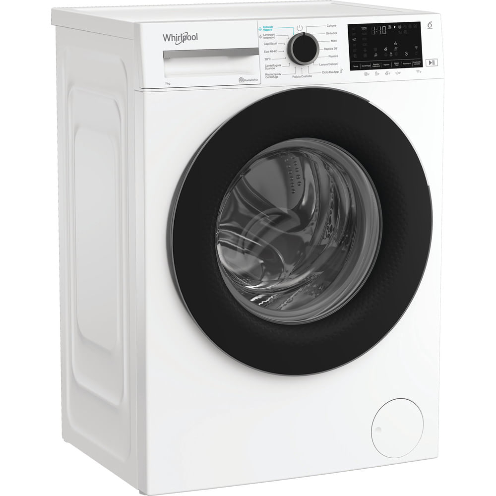 WHIRLPOOL WAM762WBIT - Lavatrice Slim 7KG