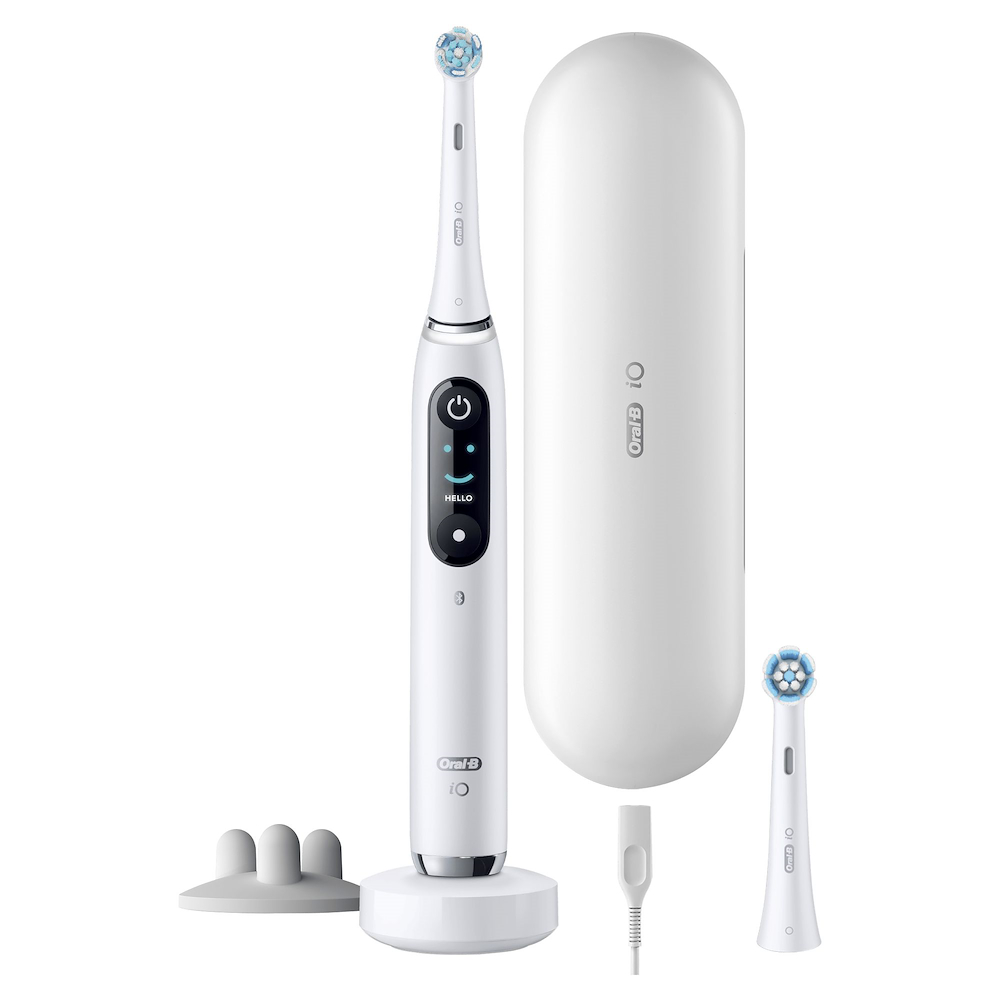 ORAL-B IO9SWHITE - Oral-B iO Series 9 Elektrische Zahnbürste White Alabaster ORAL-B IO9SWHITE - Oral-B iO Series 9 Elektrische Zahnbürste White Alabaster