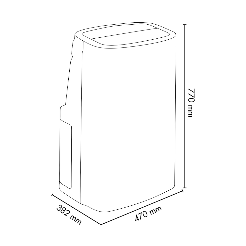 ARGO ODINPLUS - Climatizzatore Portatile Argo Odin Plus