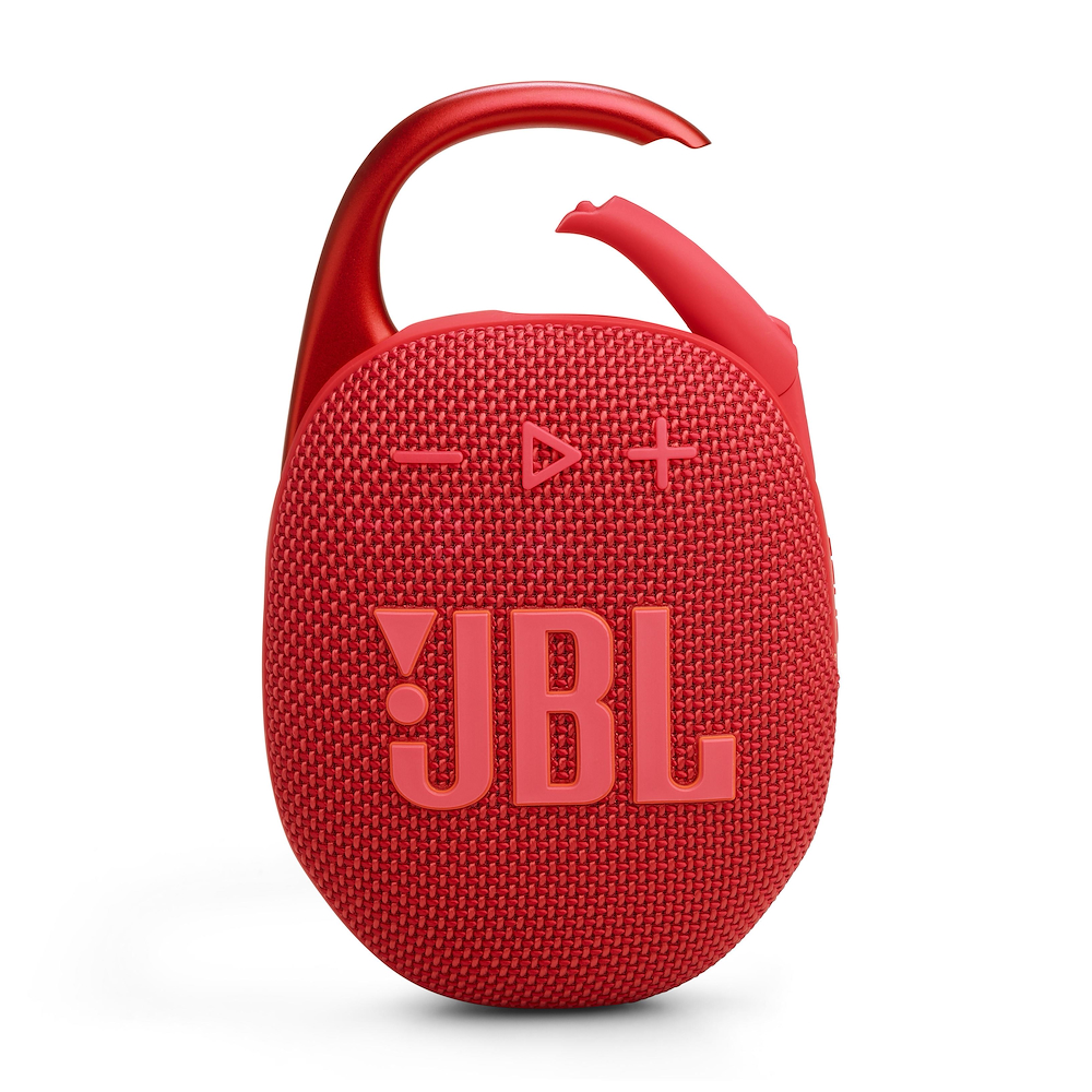 JBL JBLCLIP5RED - Clip 5 Tragbarer Bluetooth-Lautsprecher Rot JBL JBLCLIP5RED - Clip 5 Tragbarer Bluetooth-Lautsprecher Rot