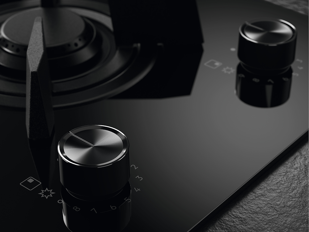 AEG HDB95623NB - Kochfeld Gas und Induktion 90 cm