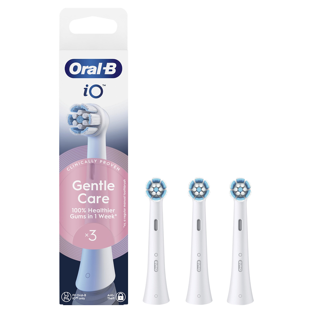 ORAL-B 80782589 - Oral-B iO Gentle Care Ersatzbürsten 3 Stück