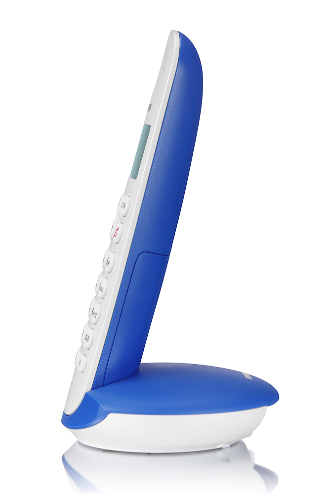 BRONDI LOTUSBIANCOBLU - Telefono cordless Brondi LOTUS