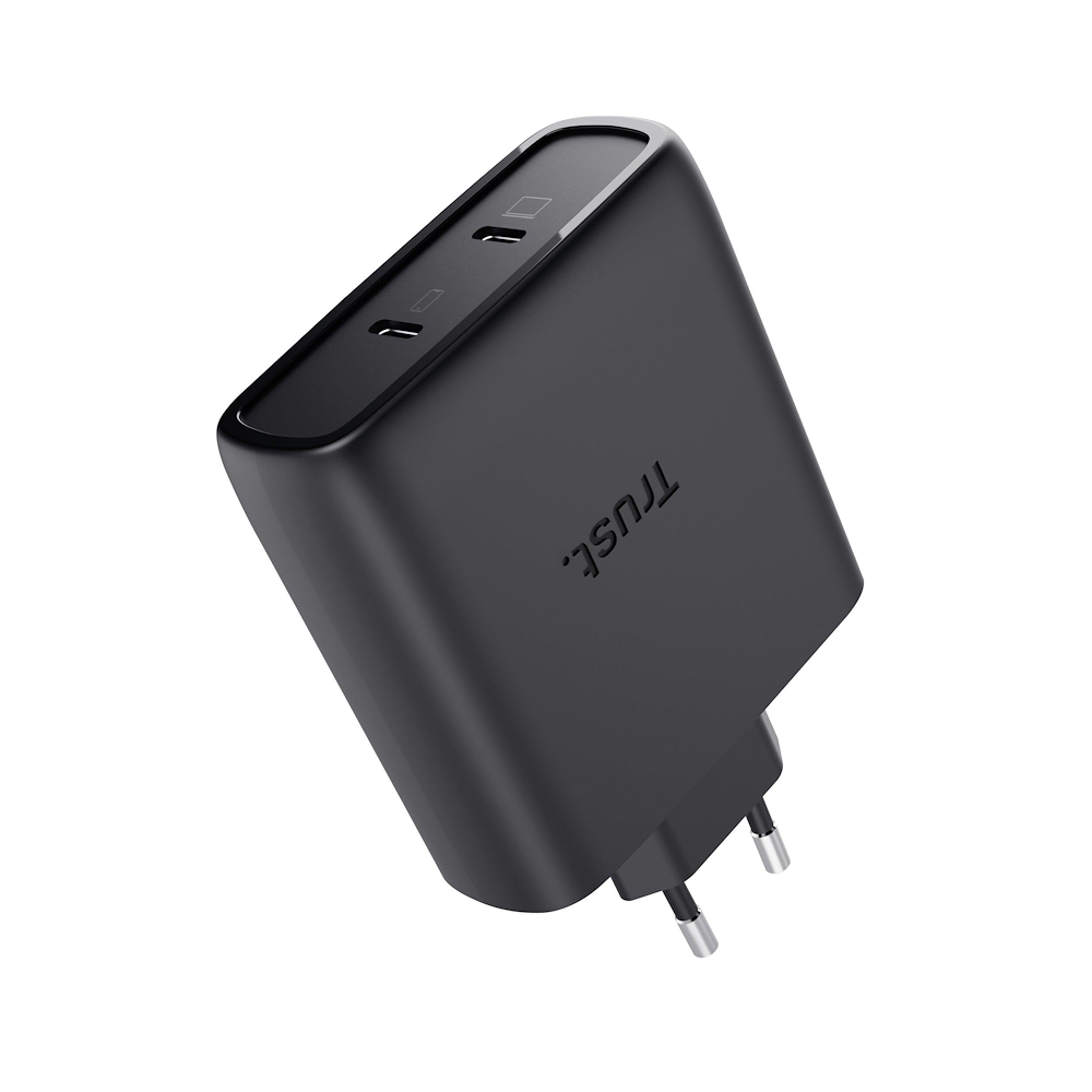 TRUST 25527 - Caricabatteria USB-C 100W Trust Maxo Nero