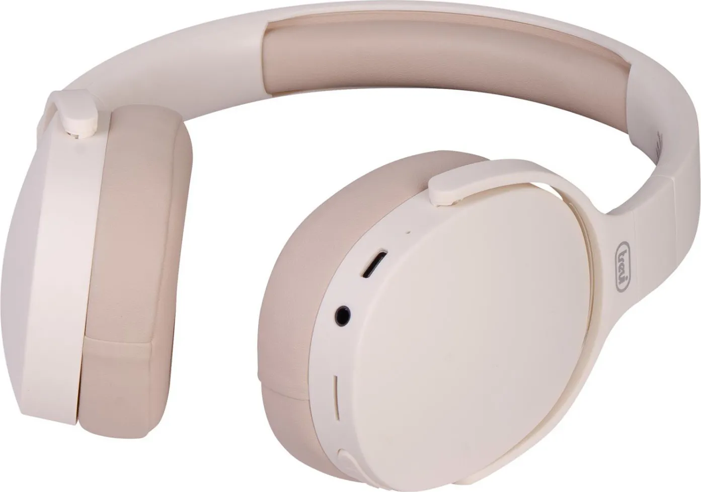 TREVI 0D12E4517 - Trevi DJ 12E45 BT Bluetooth-Kopfhörer Creme
