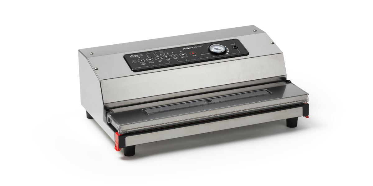 MAGIC VAC V706PK1 - Macchina sottovuoto Jumbo 40 INOX MAGIC VAC V706PK1 - Macchina sottovuoto Jumbo 40 INOX