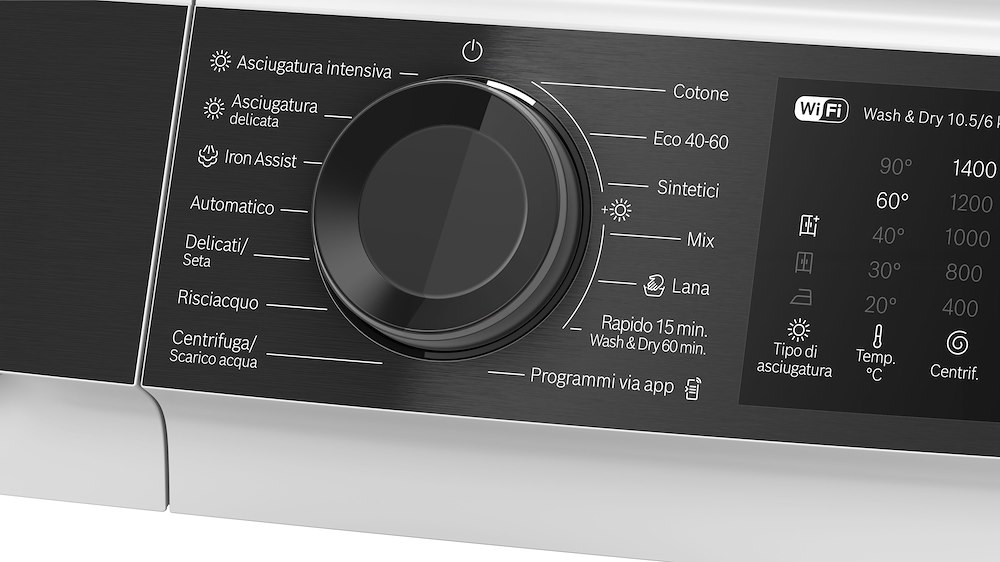 BOSCH WNG25401IT - Waschtrockner 10.5/6 kg Effizienz D