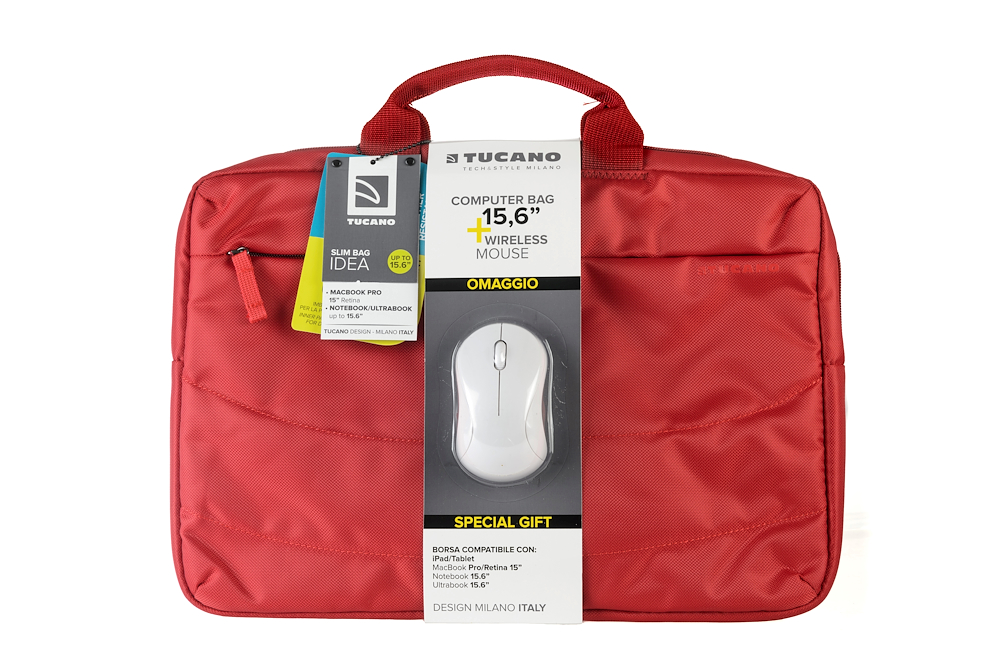 TUCANO BUBIDEAWMR - Tucano Tasche IDEA für 15.6" + Maus