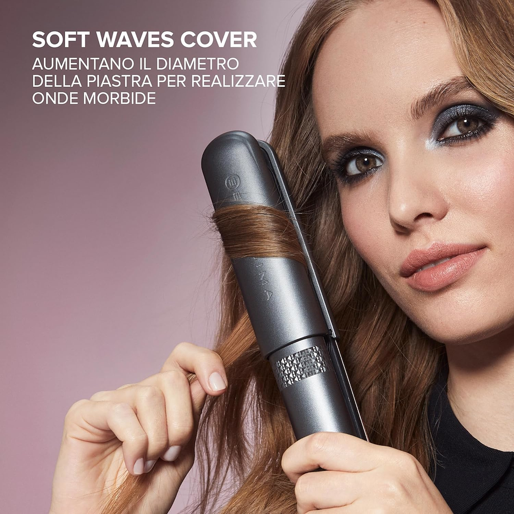 IMETEC 11876 - Piastra Capelli Bellissima Creativity Multistyle