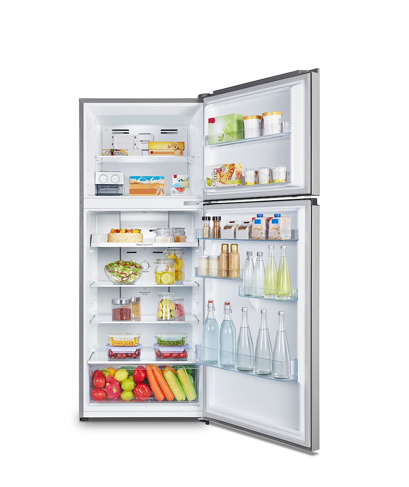 HISENSE RT488N4DC2 - RT488N4DC2 Kühl-Gefrierkombination Edelstahl