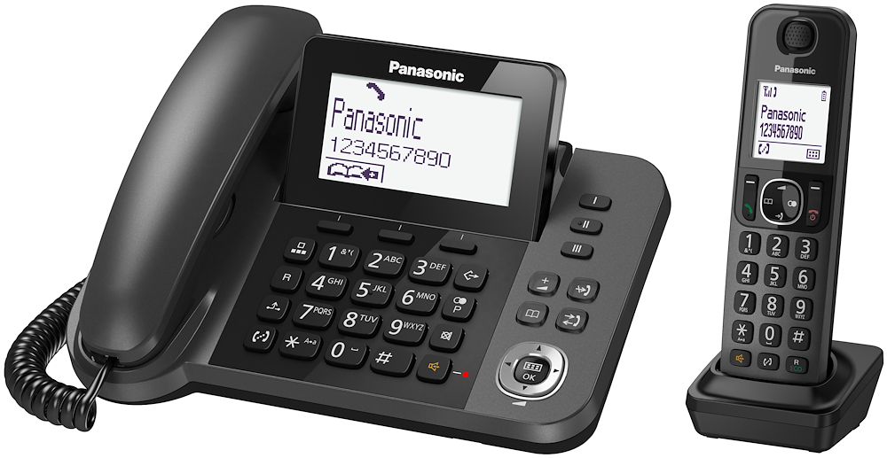 PANASONIC KXTGF310EXM - 2-in-1 DECT Telefon mit Anrufbeantworter