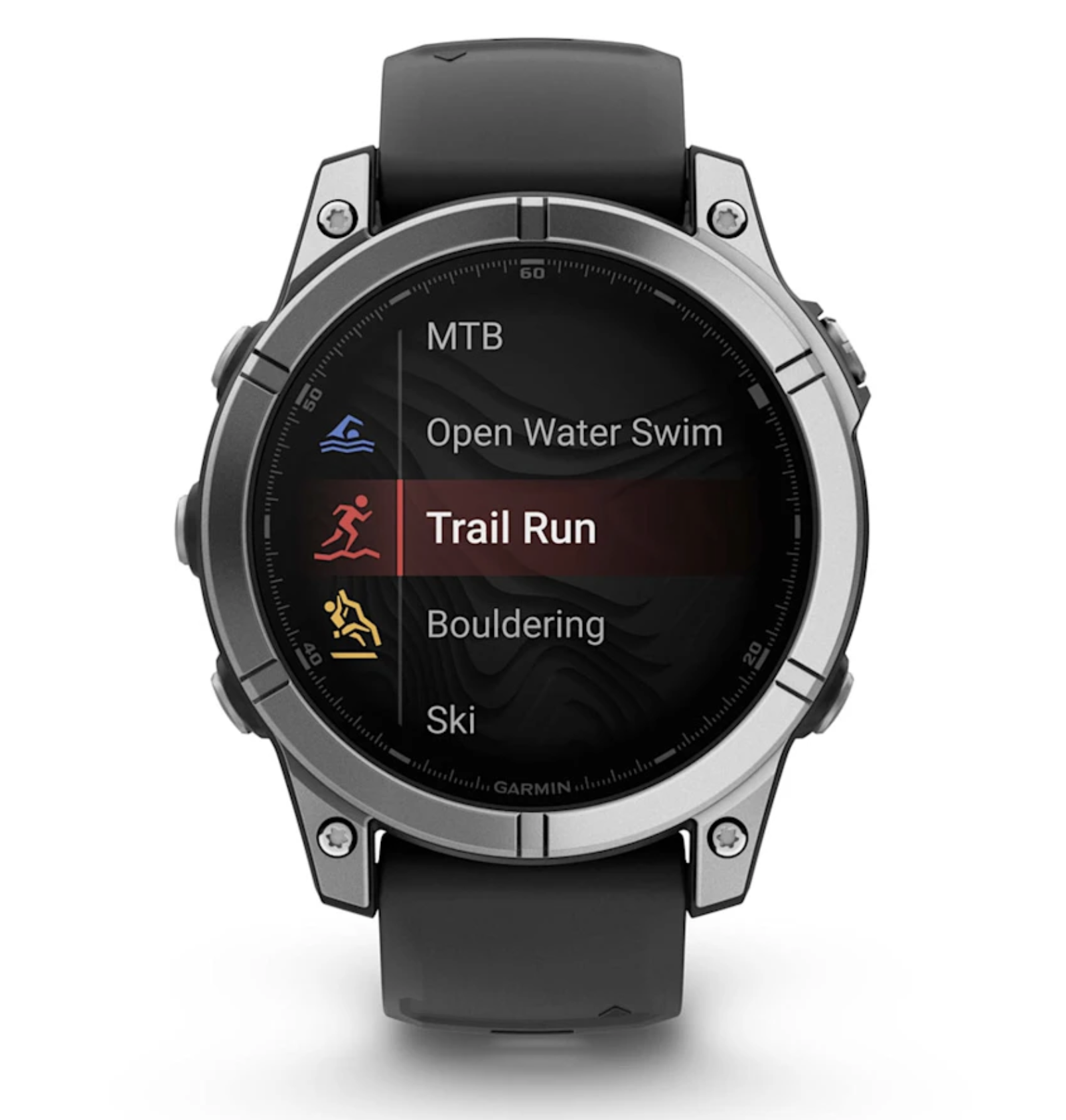 Garmin 0100302500 - Fenix E smartwatch acciaio 47mm