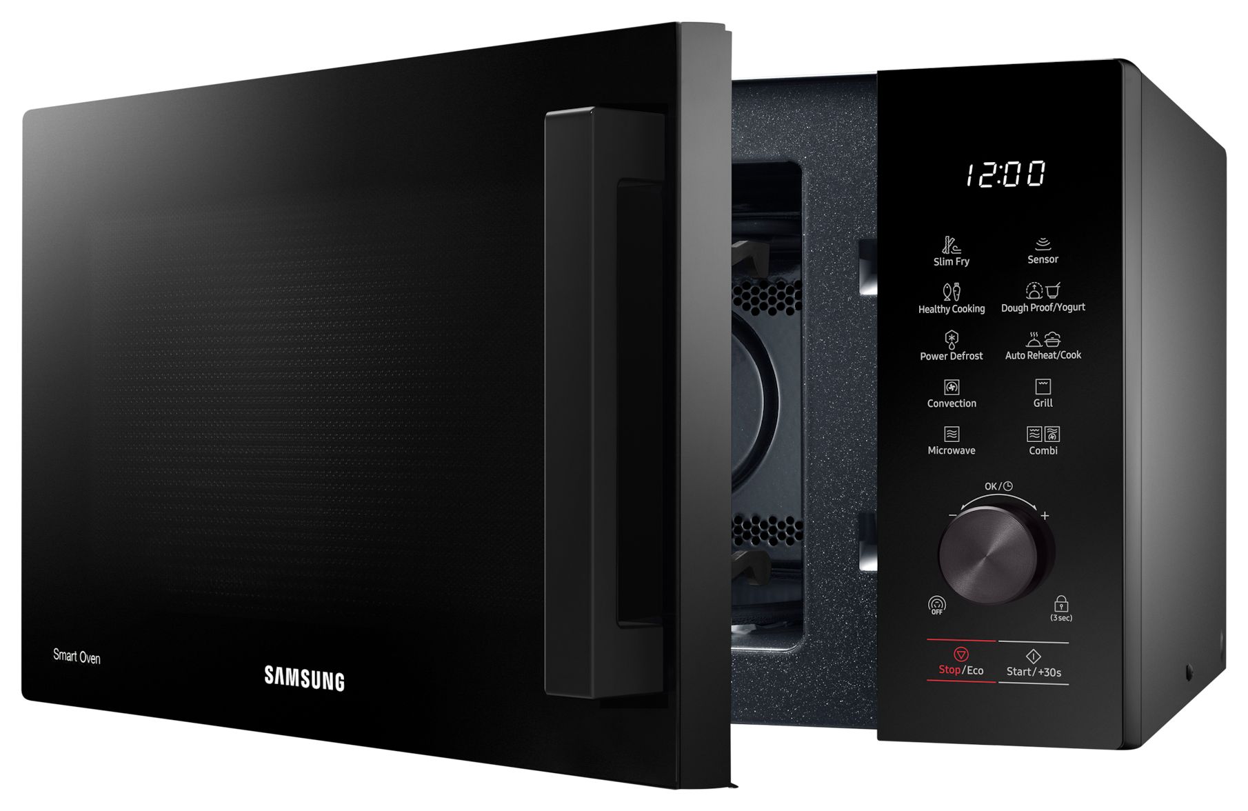 SAMSUNG MC28A5137KKE1 - Microonde 900W con grill e vapore