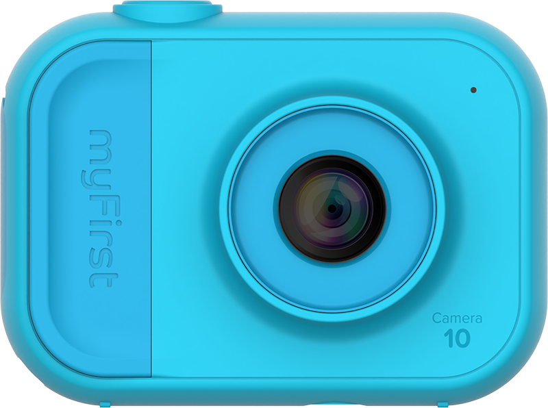 MYFIRST FC2004SABE01 - myFirst Camera 10 – Kinderfreundliche Digitalkamera in Blau