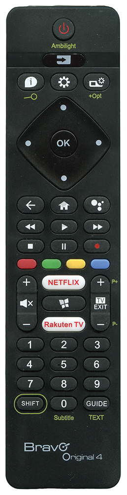 BRAVO ORIGINAL4 - Originalfernsteuerung für Philips Fernseher