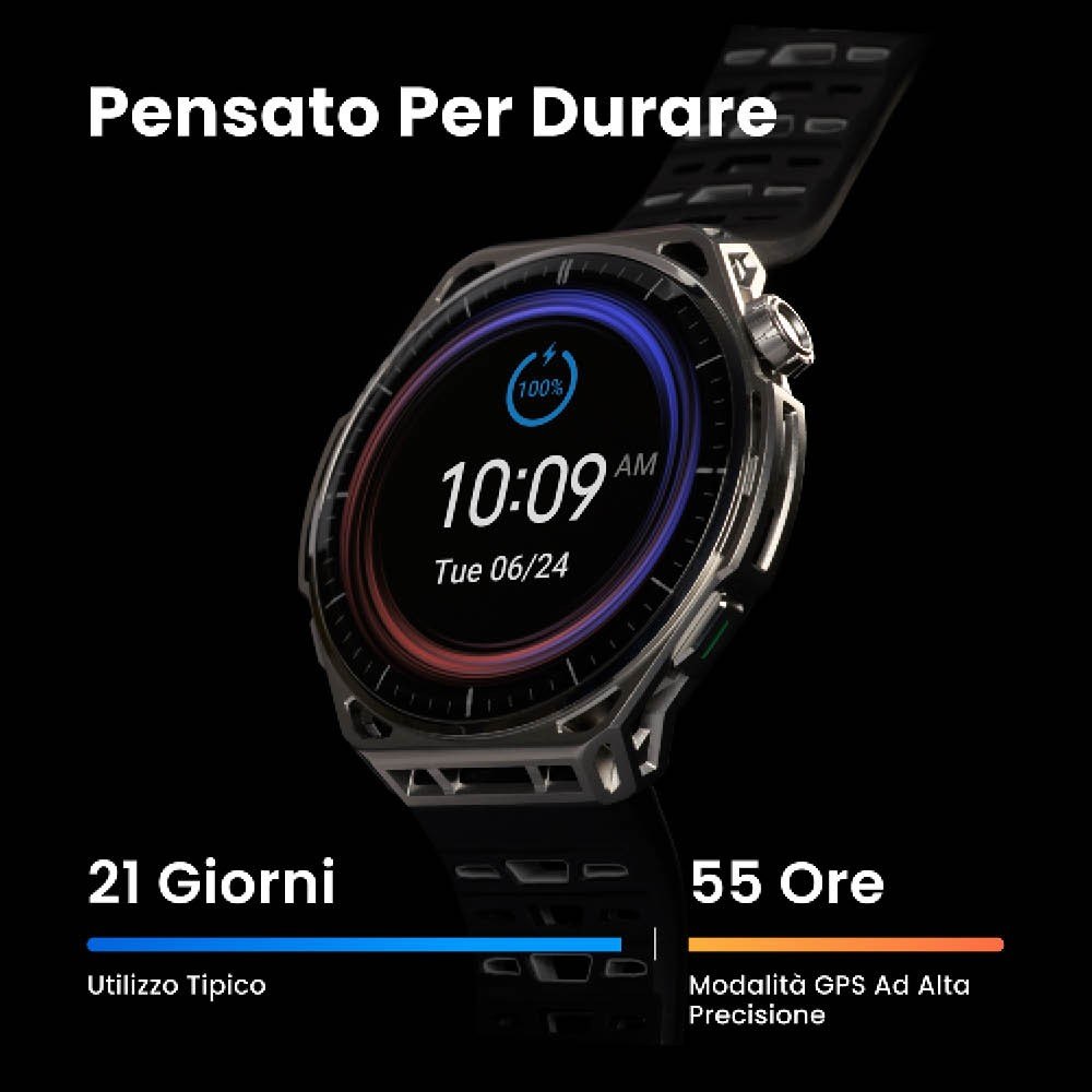 AMAZFIT W2563GL1N - Smartwatch aus Edelstahl 1.5"