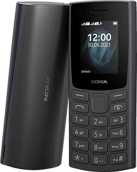 NOKIA 1052024BLACK - Nokia 105 (2024) Schwarz Dual-SIM Mobiltelefon