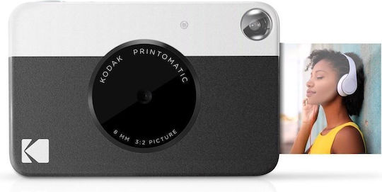 KODAK RODOMATICBK - PRINTOMATIC Fotocamera Istantanea Nera