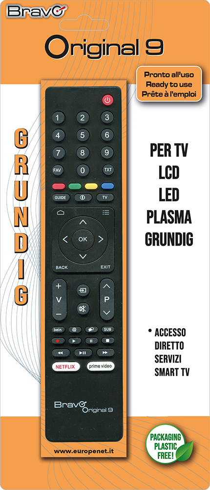 BRAVO ORIGINAL9 - Telecomando per TV Grundig