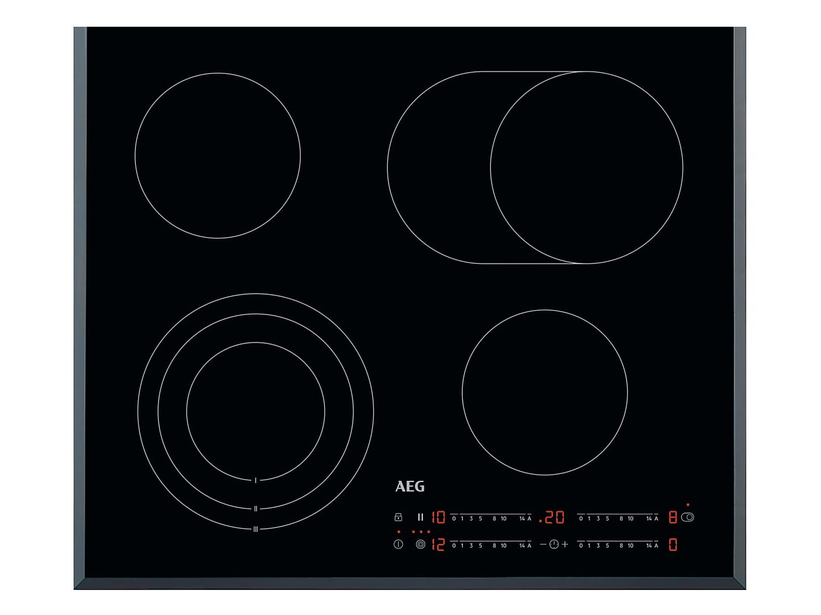 AEG HRB64470FB - Glaskeramikkochfeld 60 cm autark