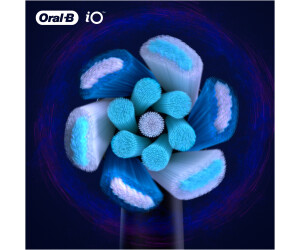 ORAL-B AA34434 - Testine di Ricambio BRAUN Oral-B iO Pulizia Ultimativa (Confezione da 2, Nero)