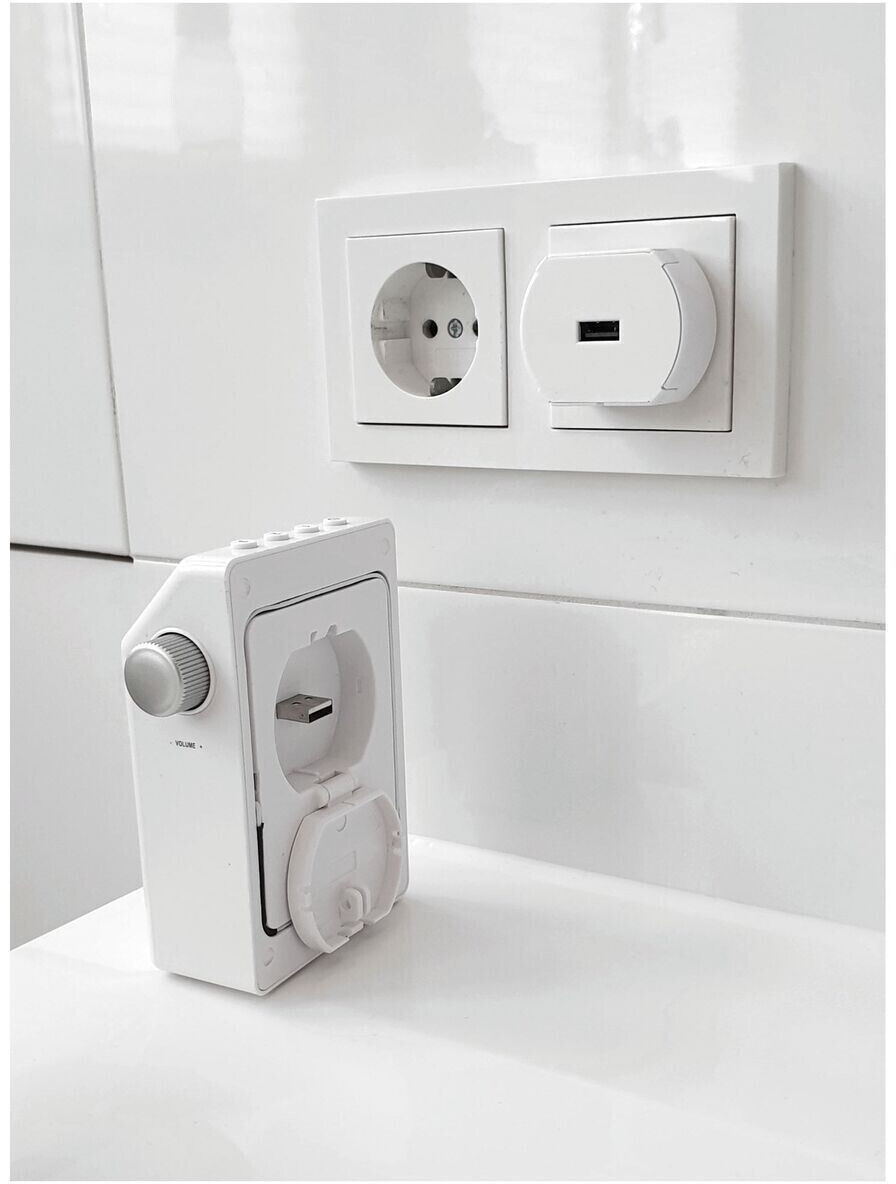 SOUNDMASTER DAB60WE – Kompaktes Steckdosenradio mit DAB+, Bluetooth und Bewegungsmelder