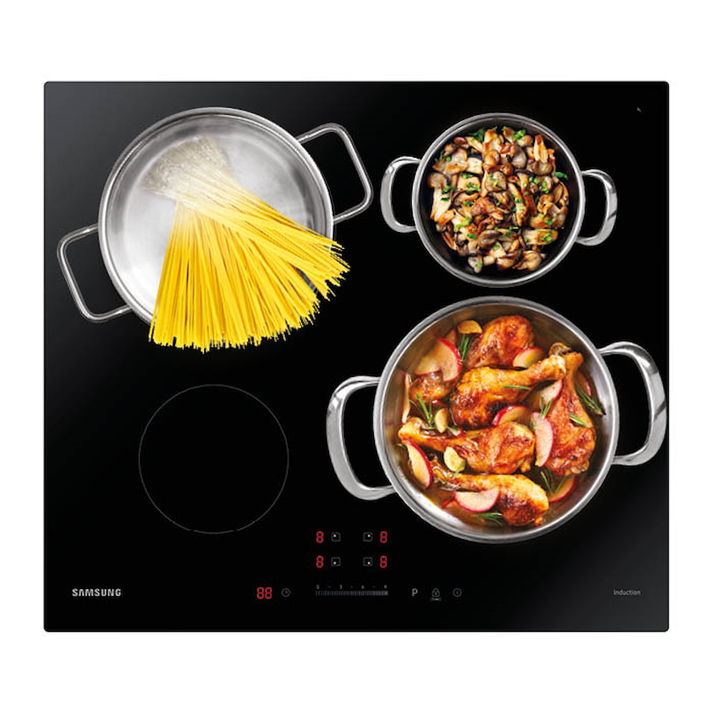 SAMSUNG NZ64T3707AKET - NZ64T3707AKET 0529917 P.COTT.INDUZ.60CM 4ZONE TOUCH VETROCER.NERO