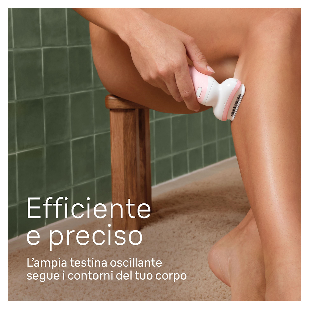 Braun Silk-épil 9 Damenepilator mit flexibler Spitze
