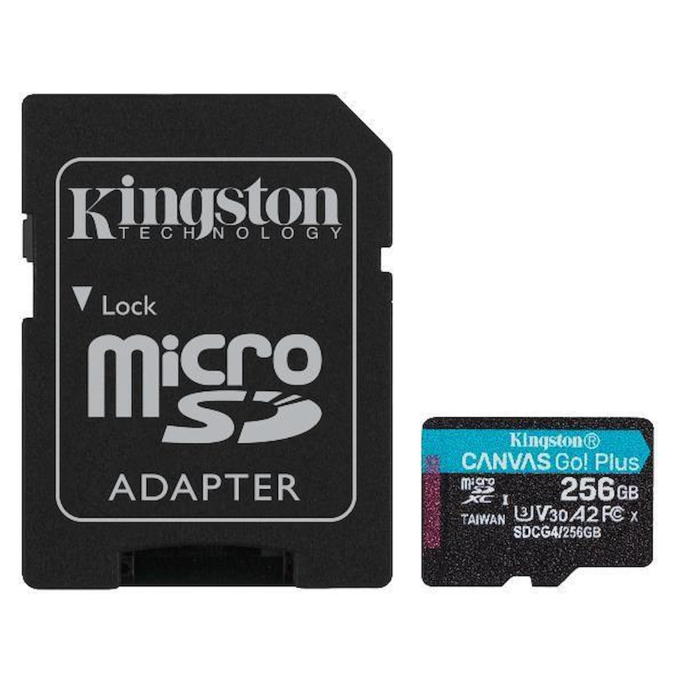 KINGSTON SDCG4256GB - MicroSDXC 256GB Canvas Go Plus