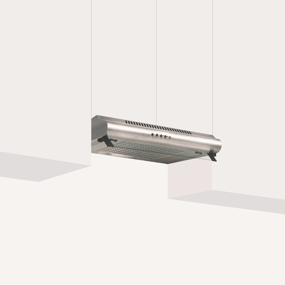 GLEM GAS GHC640IX - Unterbauhaube 60 cm aus INOX