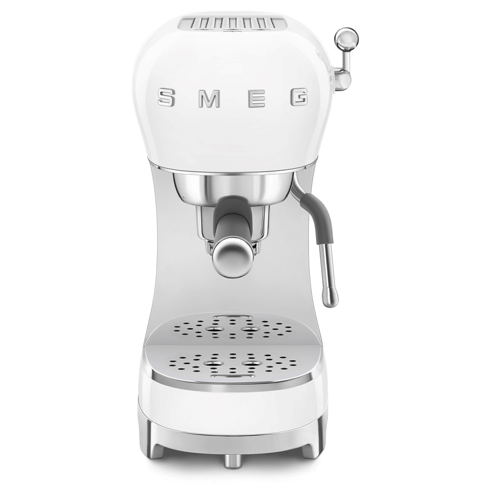 SMEG ECF02WHEU - Macchina da Caffè Espresso 50's Stil - Bianco