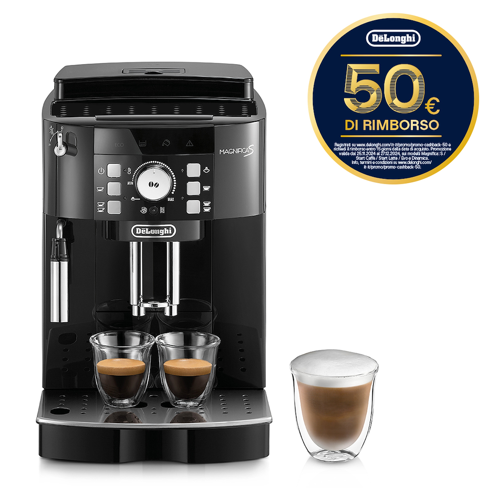 DE LONGHI ECAM21110B - De'Longhi Magnifica S ECAM 21.110.B Macchina da Caffè