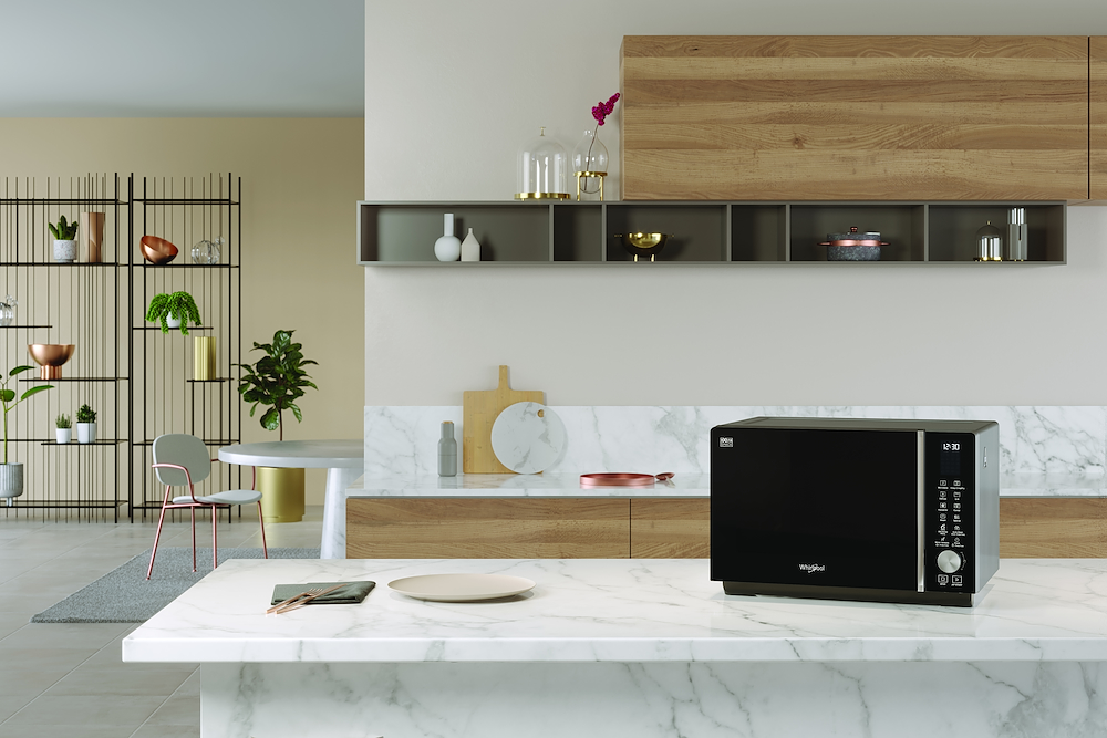 WHIRLPOOL MWF259SB - ExtraSpace Mikrowelle mit Grillfunktion 25L WHIRLPOOL MWF259SB - ExtraSpace Mikrowelle mit Grillfunktion 25L