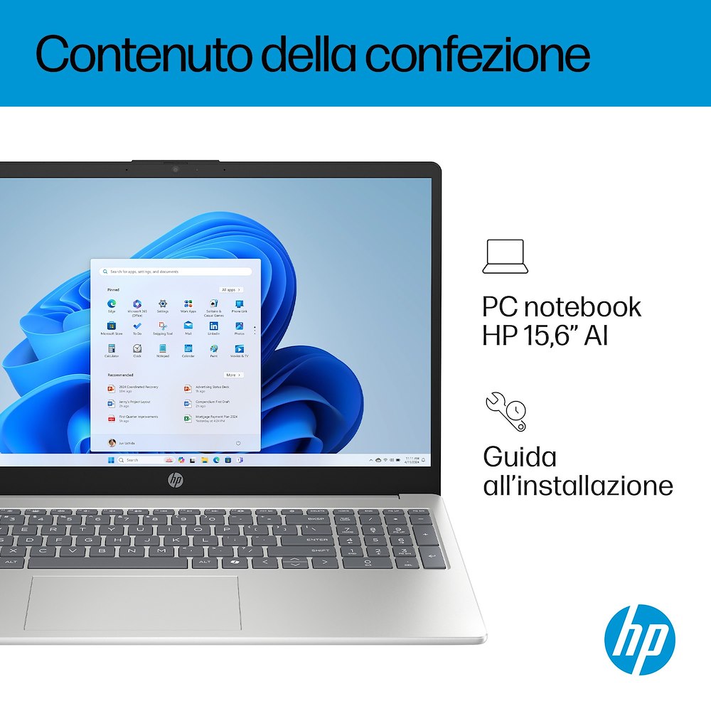 HP D8SR9EA - Laptop 15.6" FHD i7 16GB SSD