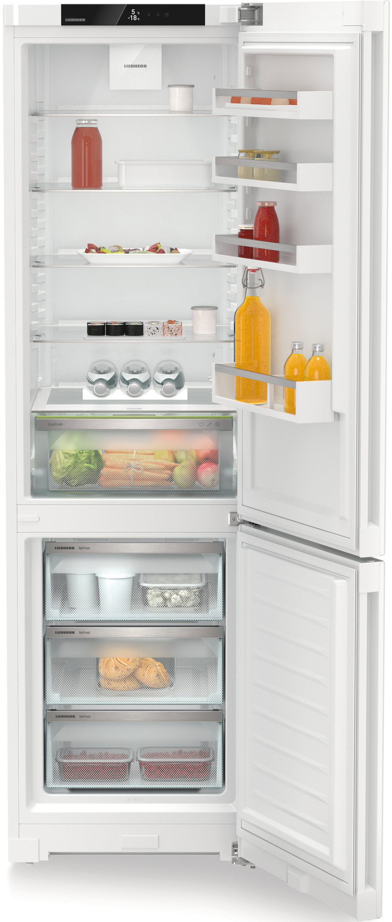 LIEBHERR CNC5703  - COMBINATO FRIGO-CONGELATORE CNC5703 EFRESH NOFRO