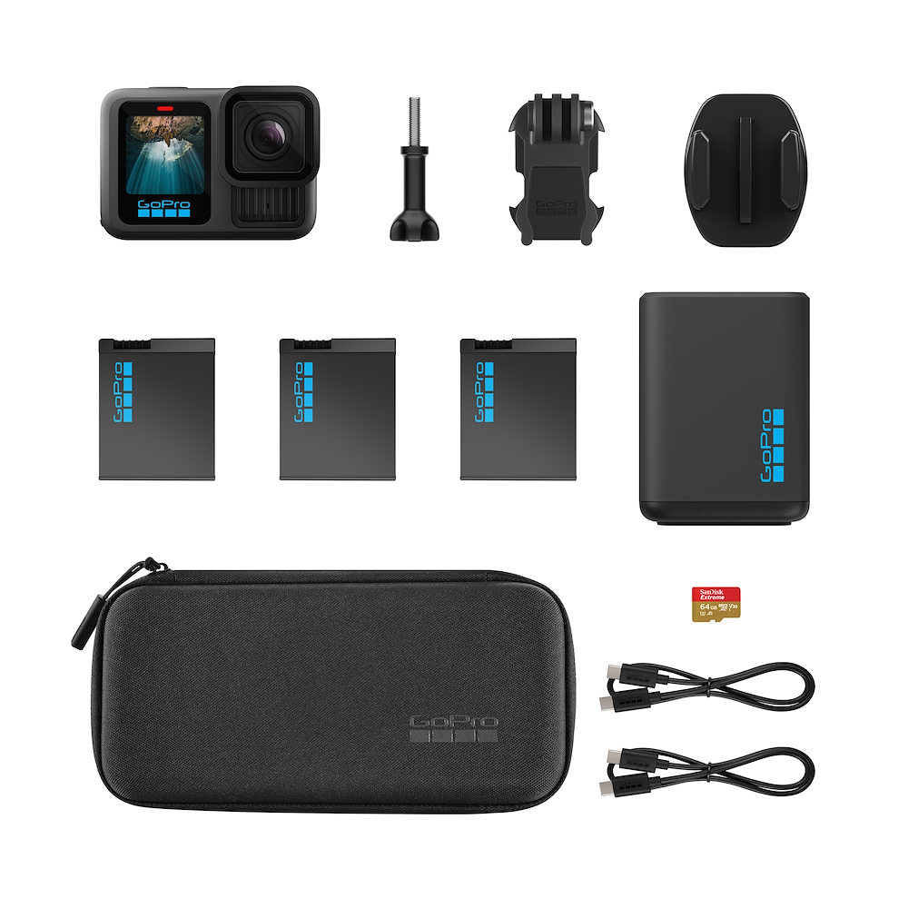 GOPRO CHDRB134RW - HERO13 Action Bundle mit Zubehör