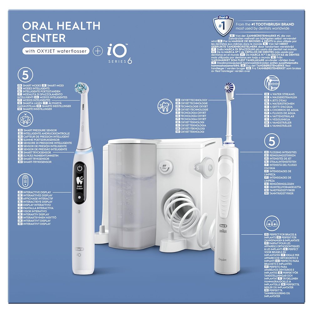 ORAL-B ORALCENTERIO6 - Oral-B Power Oral Center + iO6 Zahnpflegeset