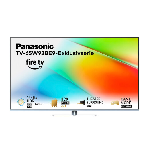 PANASONIC TV65W93BE6 0728022 TV LED 65"UHD 4K 144HZ DVBT2/S2 SMART FIRE TV