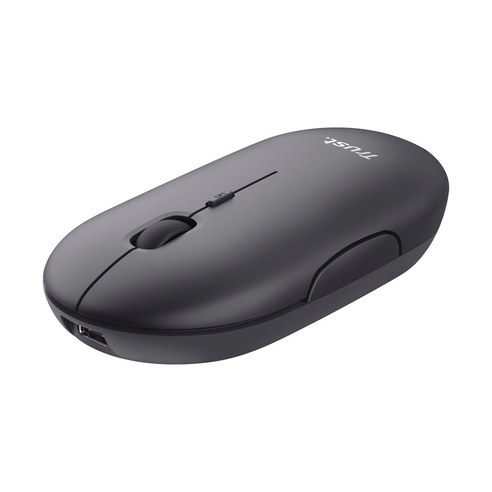 TRUST 24059 - Mouse wireless ricaricabile Puck