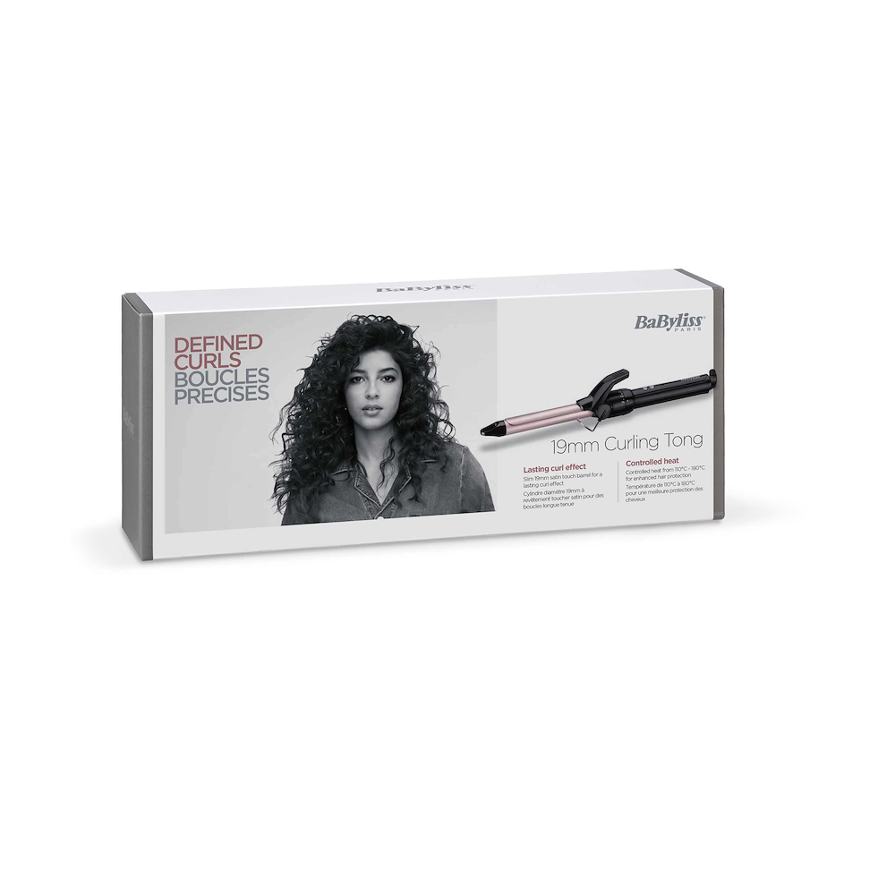 BABYLISS C319E - Lockenstab 19mm mit Satin Touch