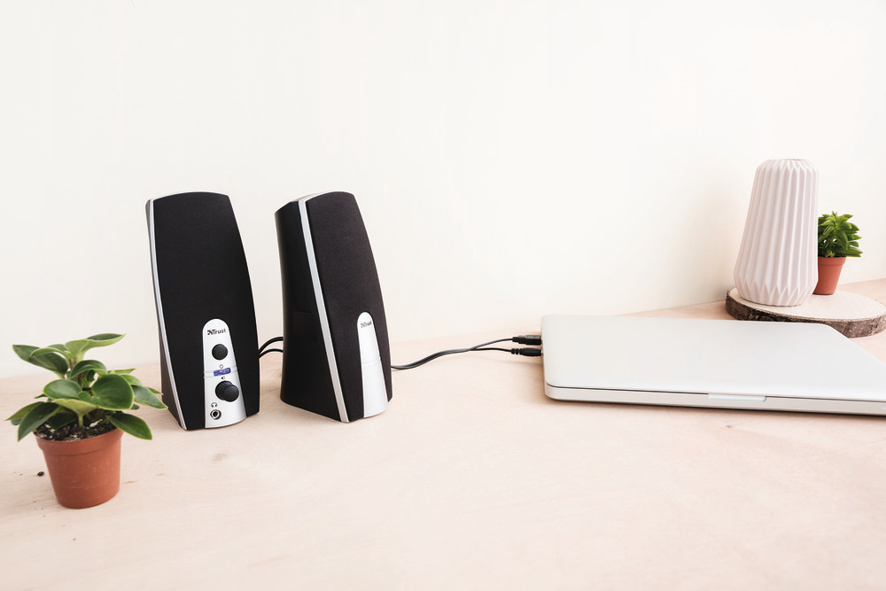 TRUST 16697 - 16697 0009319 CASSE PC 2.0 10W mitNETT.CUFFIE NERO